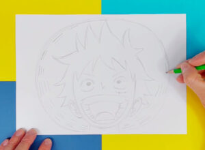 Tuto vidéo Comment dessiner Luffy de One Piece